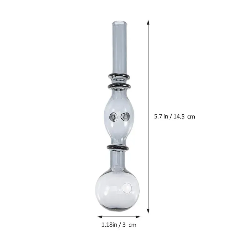 5.7 Inch High-Quality Glass Oil Burner Glass Pipe for Oil Burning Smoking Pipe Water Bongs