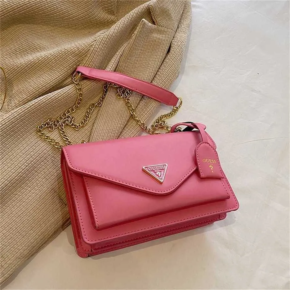 Fashion Bag Summer New Korean Edition Women's Chain Single Shoulder Crossbody Small Squarecode 2147