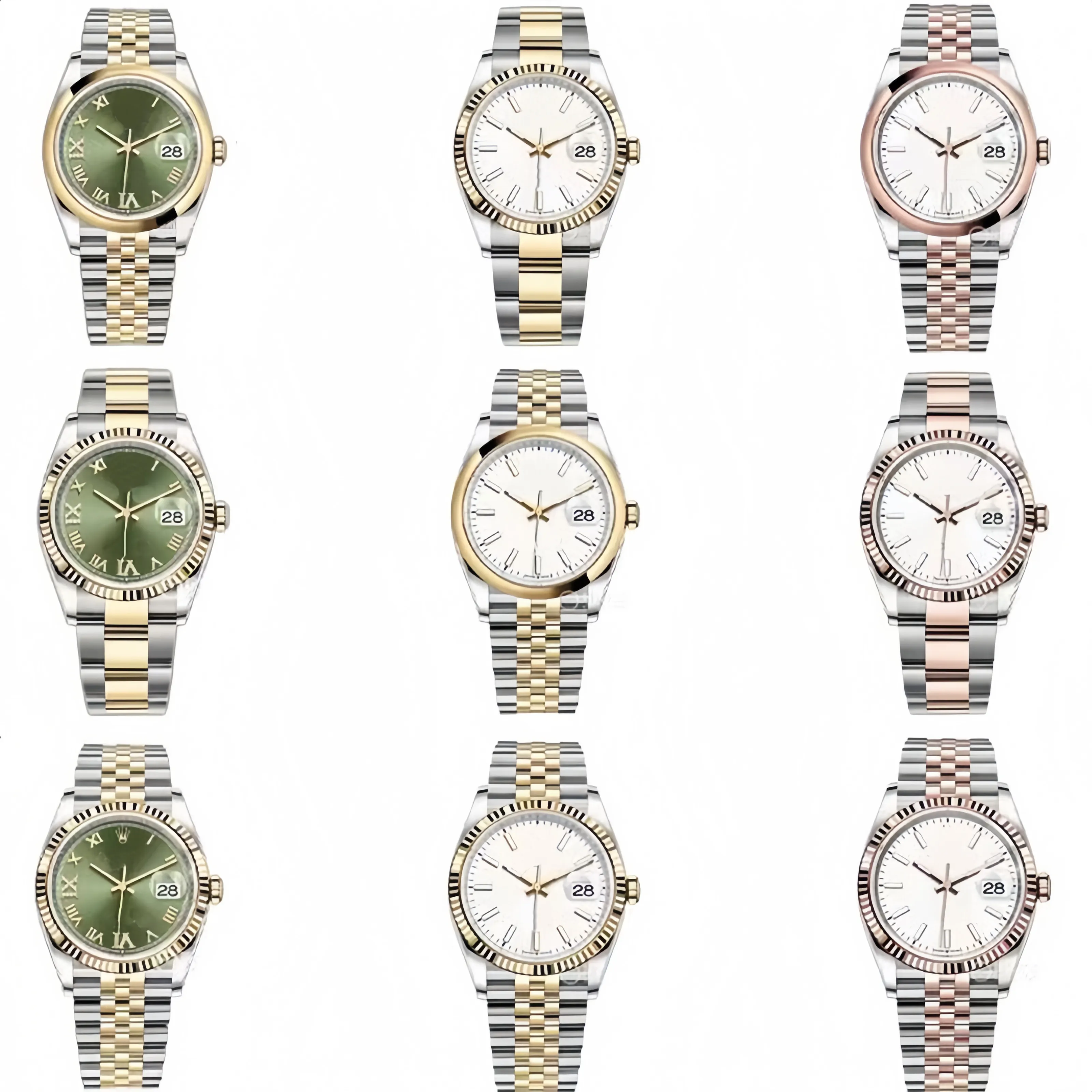 Lüks Kadınlar Saat Moda Pazar 31mm Otomatik Mekanik Saat Yüksek Kaliteli Elmas Erkekler Saat Tasarımcısı Montres Armbanduhr