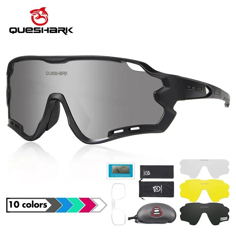 Okulary przeciwsłoneczne Queshark kobiety Polaryzowane rowerowe okulary przeciwsłoneczne sport MTB rower okulary jeździe