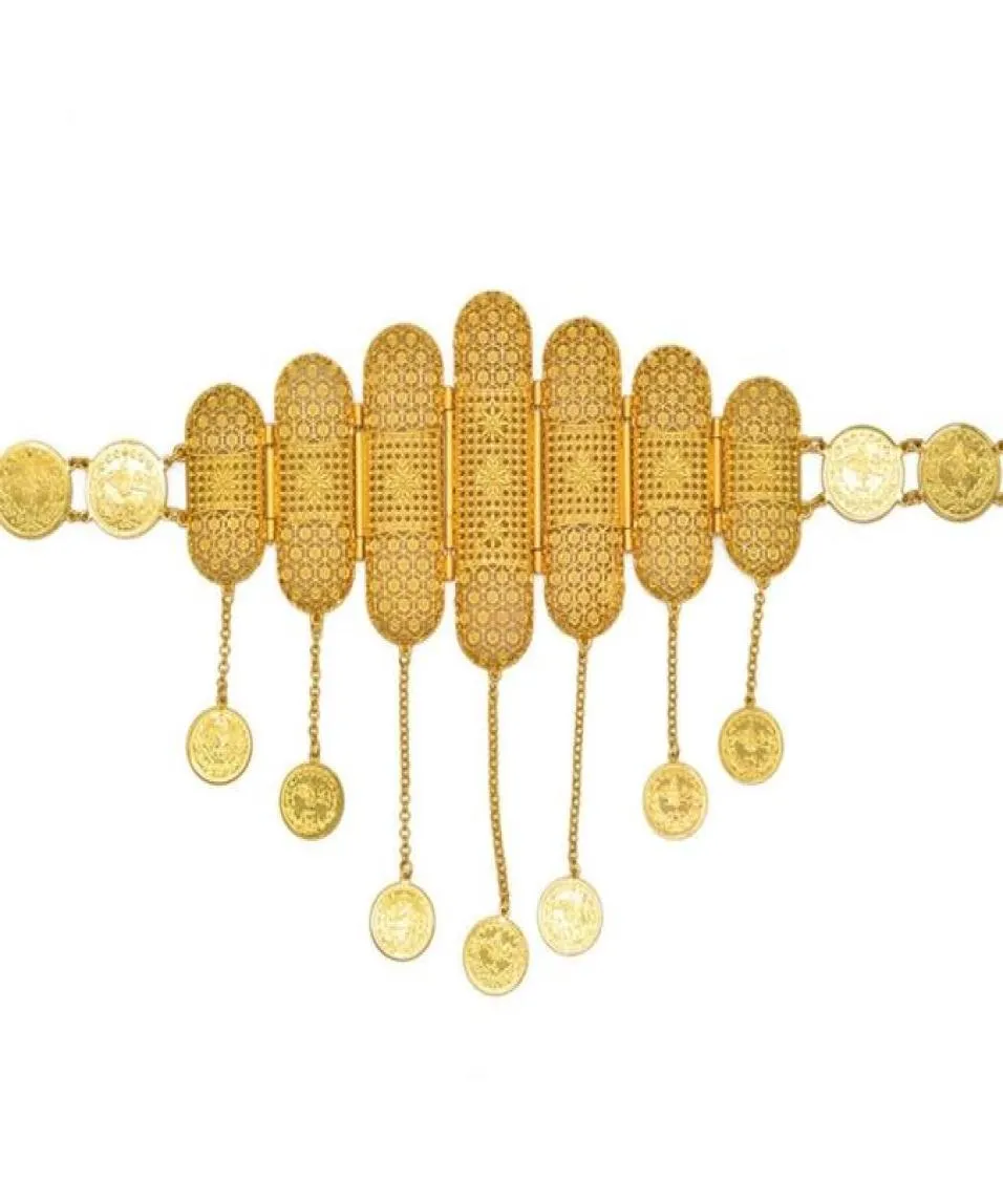 Anniyo Turkish Belly Chains Ethnic Turkey Coin Belt Chain Jewelry Middle East Iraqi Kurdistan Dubai Wedding Accessory 016601 T2006750651