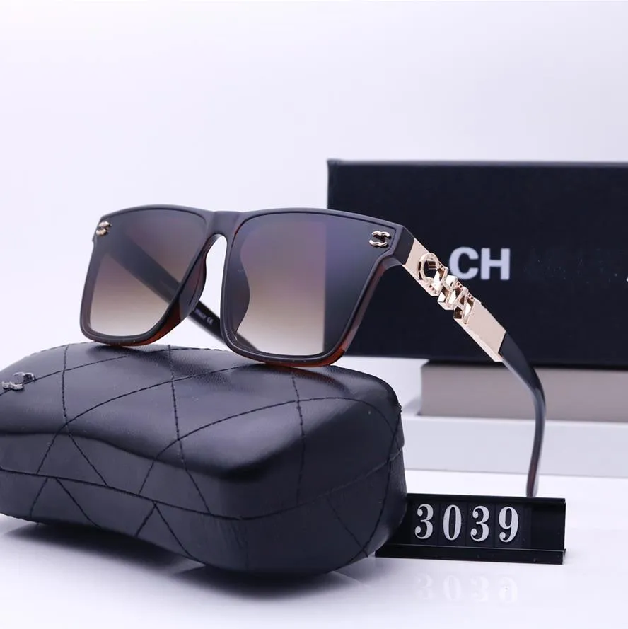 Mens Classic Brand Retro Men Sunglasses Women 2023 Eyewear Fashion Sun Glasses Woman Sunshade Outdoor chanels chan chane channel chael chanl Sunglasses