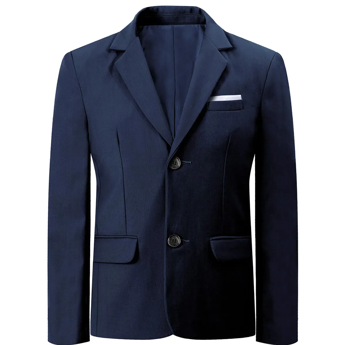 Chłopcy Blazer Wedding Wedding Formal Solid Jacket Gentleman Birthday Party Performance Suit Dzieci