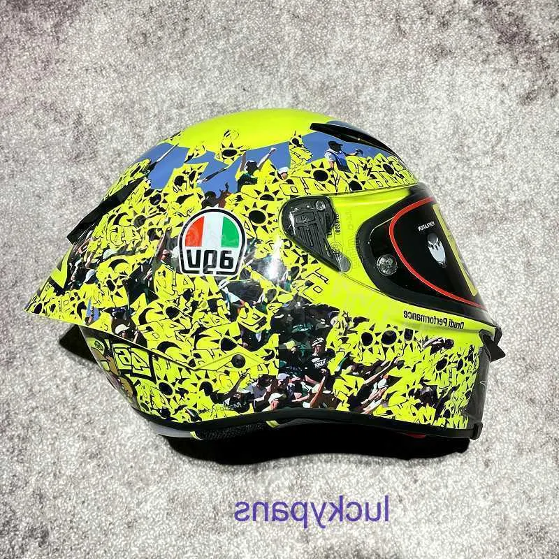 46 Ocean Pista GPRR DDTAGV Rossi Carbon gele vezel Limited Edition motorracehelmen 8RTN