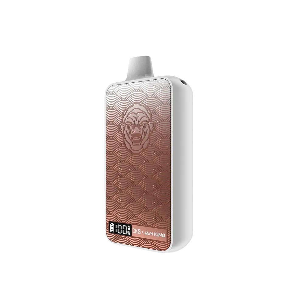 Jam King CKS bladerdeegstaven vape wegwerpbladerdeeg 15000 24 ml E-liquid vaper 12 smaken Nic Salt 2% 3% 5% Smart LED-scherm Mesh Coil 650 mAh Batterij oplaadbaar 10000 trekjes