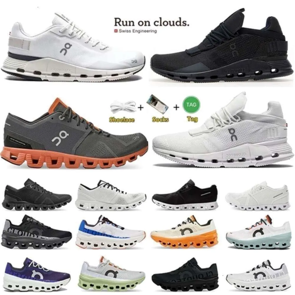 Nova On x 3 Surfer Chaussures de course Sneaker Triple Noir Blanc Lumos Acai Violet Jaune Eclipse Curcuma Frost Cobalt Runner Chaussure de randonnée Jogging Réveil Baskets