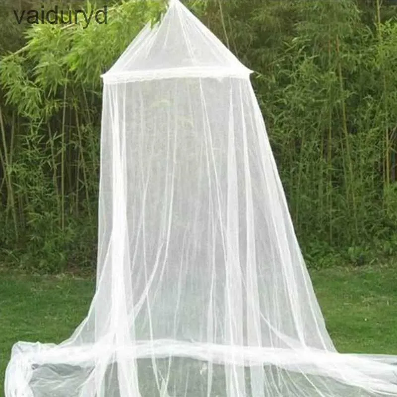 Mosquito Net Excellent! Nowy łóżko w Białym Domu Koronkowy baldachim Circular Mosquito Net Mosquitera Malla de Mosquito 1pcvaiduryd