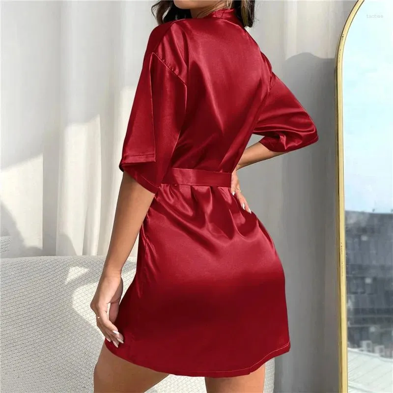 Women's Sleepwear Robe Knee-Length Voile Polyester Summer Bathrobe for  Bridal and Bridesmaid from Dhgate Women's Sleepwear - price 15.94
