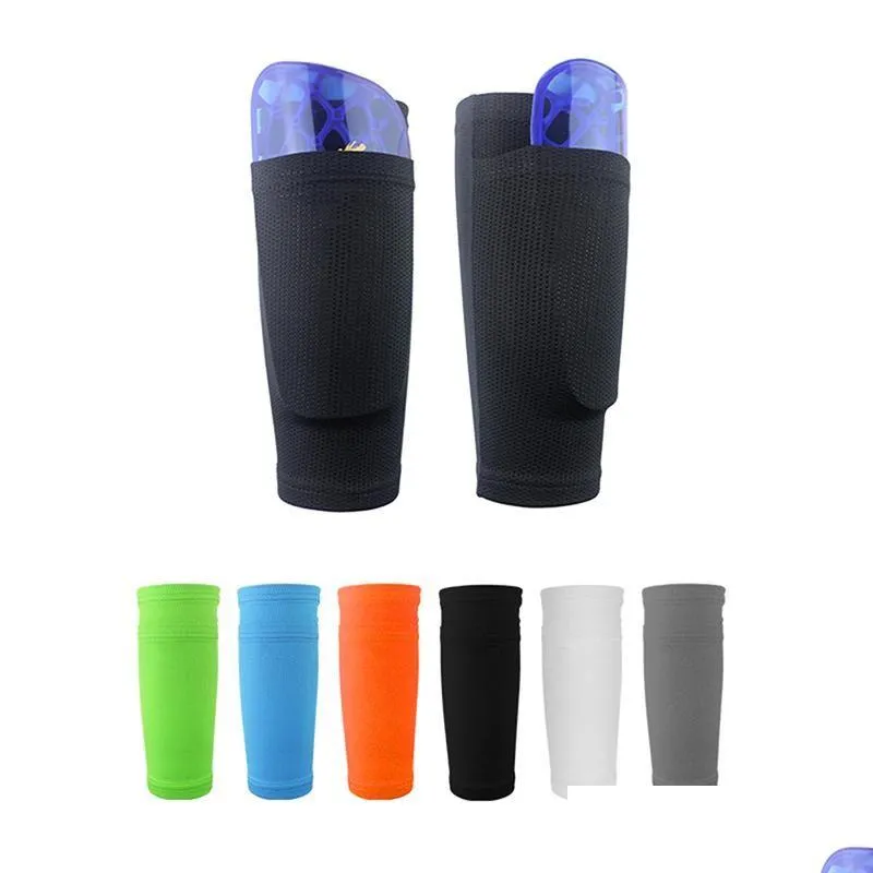 Coudières Genouillères Coudières Genouillères Homme Football Chaussettes De Protection Garde De Football Pour Tibia Jambe Manches Supportant Sockelbow Drop Livraison S Dhxhz