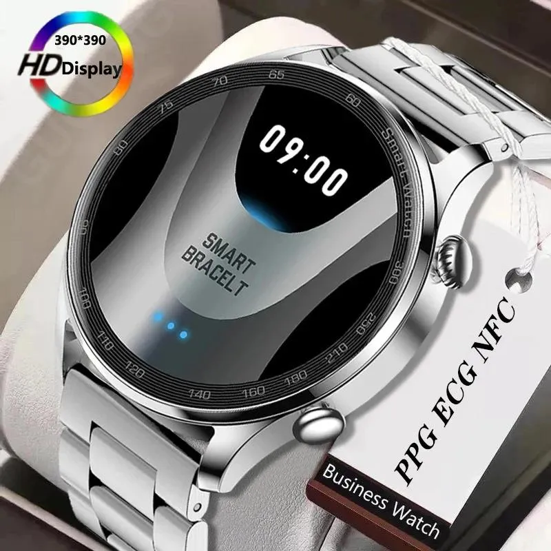 Часы 2022 Новые Bluetooth-вызовы Смарт-часы для мужчин 390*390 HD Пиксельный дисплей Женский водонепроницаемый спортивный умный браслет Смарт-часы Фитнес-трекер