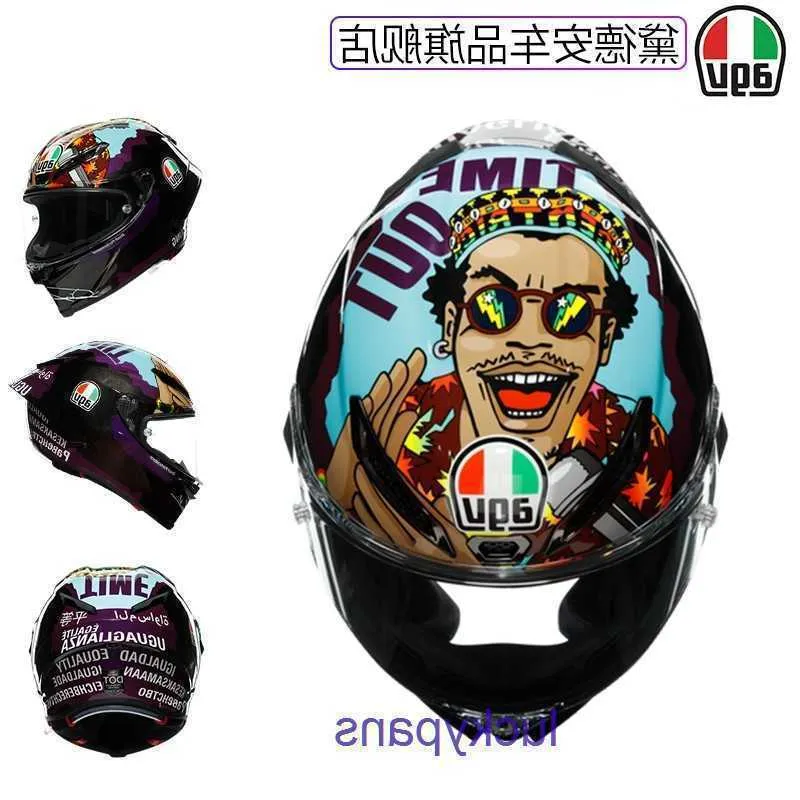 Carbon AGV Motorradhelm Fiber Full Herren PISTA GP RR Track Anti Mist Seasonal Universal Limited Edition 1LQ7