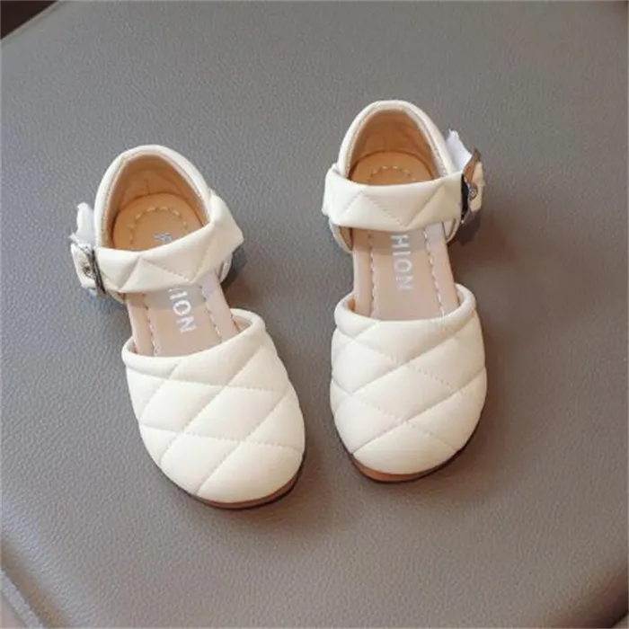 Fashion Children Sandals Summer Girl Beach Shoes Princess Wedding Party Sandalia infantil Chaussure Enfant Kids Soft-Soled Sports Shoes