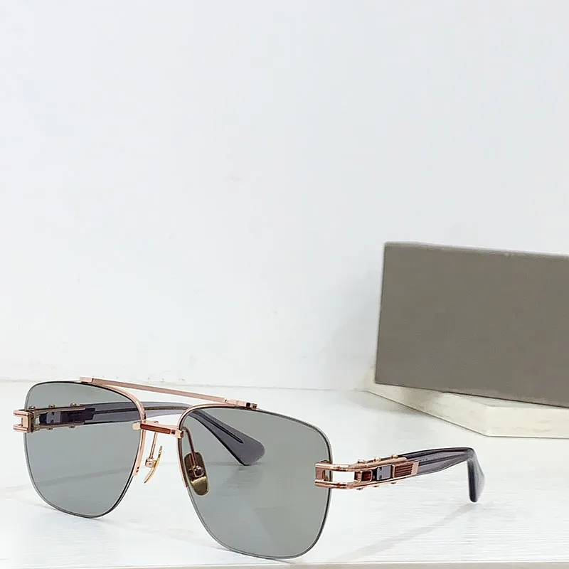 DITA Designer Män och kvinnor solglasögon mode DTS138 Kvalitet Glasögon Retro Style UV Protection Outdoor Classic Style Solglasögon