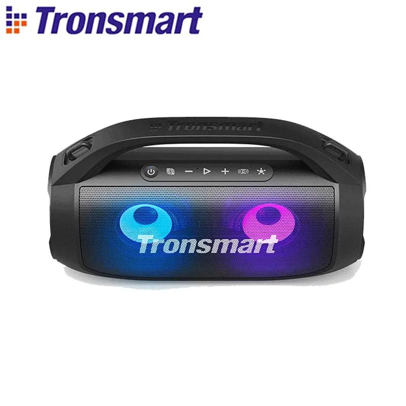 Alto-falantes Tronsmart Bang SE Alto-falante Bluetooth Alto-falante portátil com Bluetooth 5.3, alça portátil, tempo de reprodução de 24 horas, para festa, acampamento