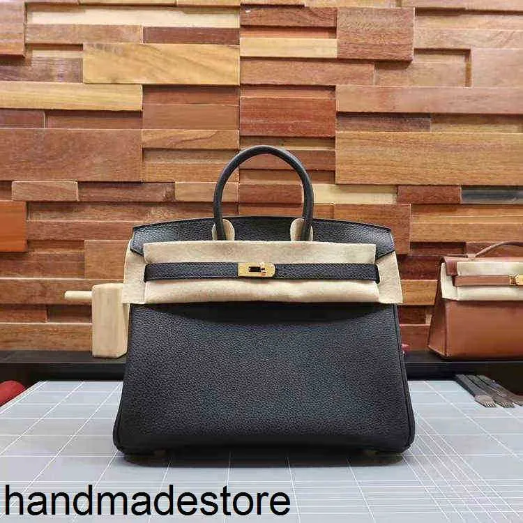 Platinum Bag Handbag Designer Hand Hold Litchi Grain Togo Leather Home 30 Real Cowhide Mini25 Inch Small Mini