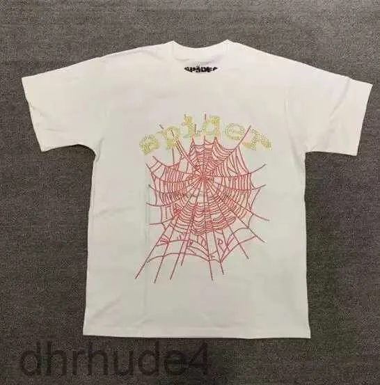 Męskie koszulki mężczyzn T Shirt Pink Young Thug SP5DER 555555 MANS KOBIETY 1 Wysokość Paining Pająk Pająk Pająk Tshirt Top TEE SPGV Y22N Jys8