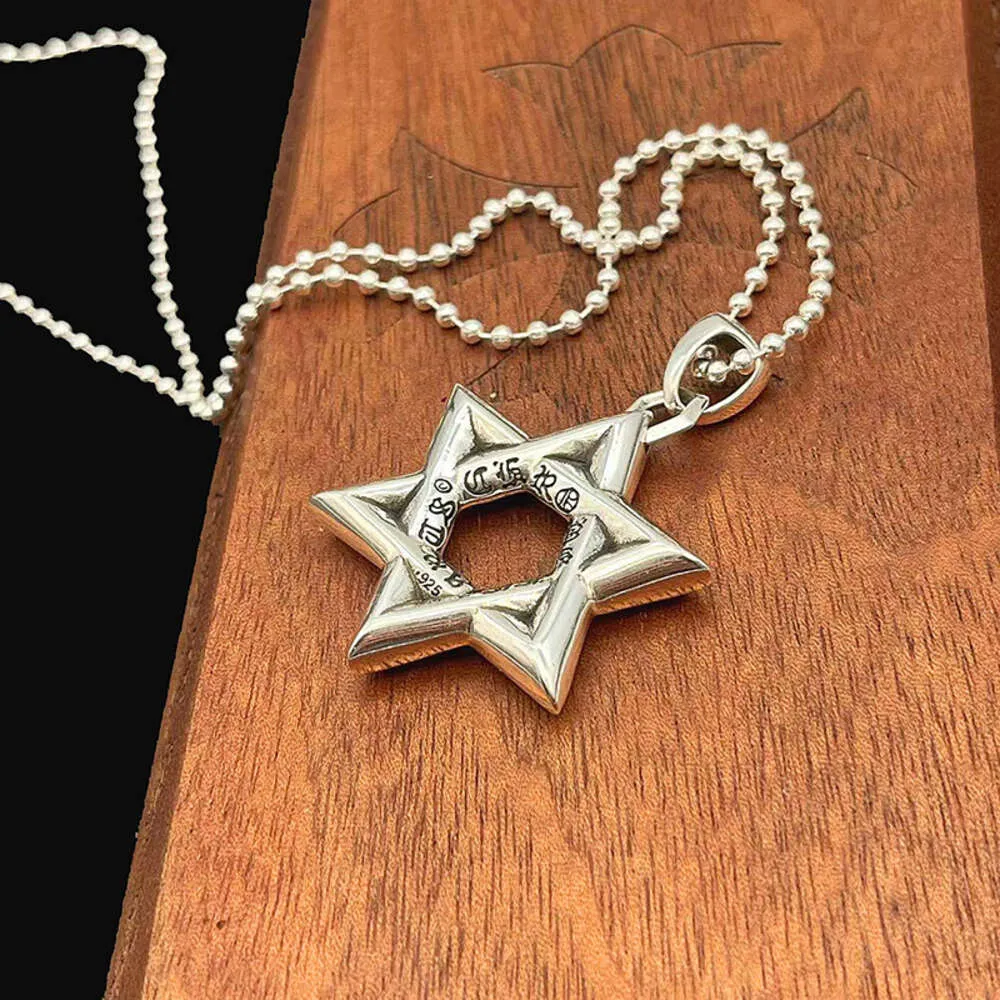 2024 Designer Merk Cross CH Ketting voor Vrouwen Luxe Chromes Oude Heren Zes Hanger Grote Trui Keten Hip Hop Hart Mannen Klassieke Sieraden Halsketting H2AL