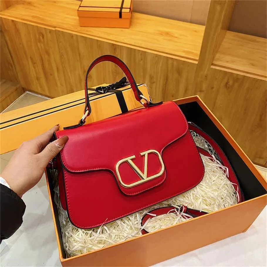 Número 5821 feminino 2023 novo elegante e versátil de grande capacidade de ombro único diagonal com sensação avançada bolsa quadrada pequena portátil P57