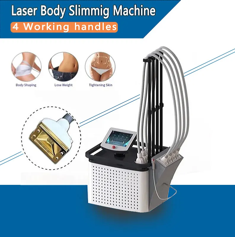 Machine amincissante pour l'élimination de la Cellulite au laser Lipo à Diode 1060nm, combustion des graisses, augmentation des muscles, raffermissement de la peau