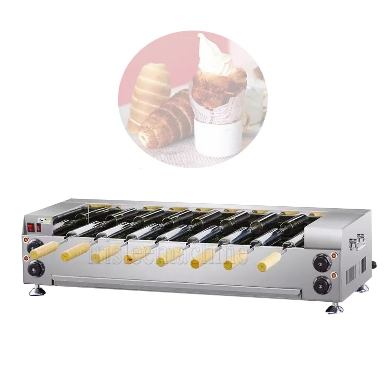 Gastyp Chimney Cake Oven Ice Cream Chimney Cakes Bread Baking Equipment Ungerska Kurtos Kalacs Machine