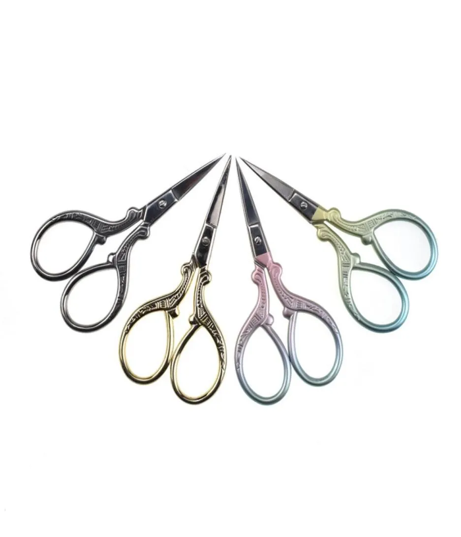 Sewing Notions Tools 4 Colors Small Cross Stitch Scissors Embroidery Women Tailors Handcraft DIY Tool Accessories9068664
