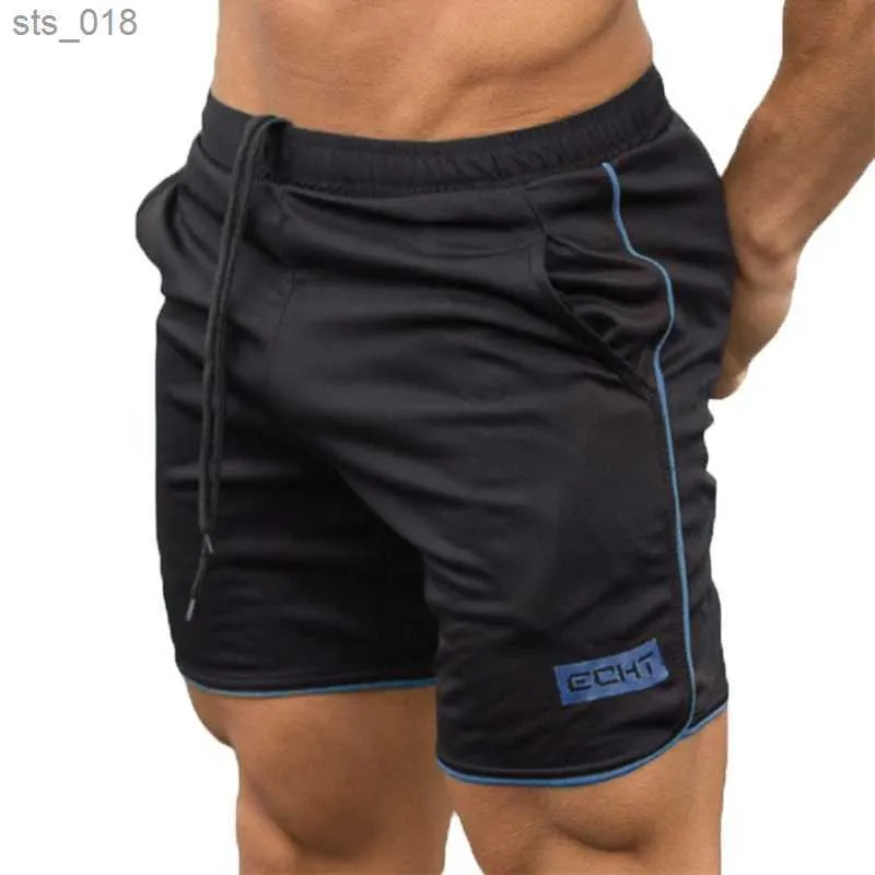 Jogging Clothing Sportswear Running Shorts Men Summer Gym Fitness Jogging Short Pants Quick Dry Workout Male Clothing Training Sport ShortsH24119