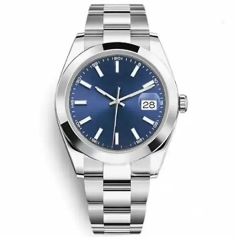 Montres de créateurs pour hommes Montre mécanique automatique 41mm Montre étanche et lumineuse en acier inoxydable pour hommes et femmes Montre de date Montre de couple avec boîte Lunette lisse