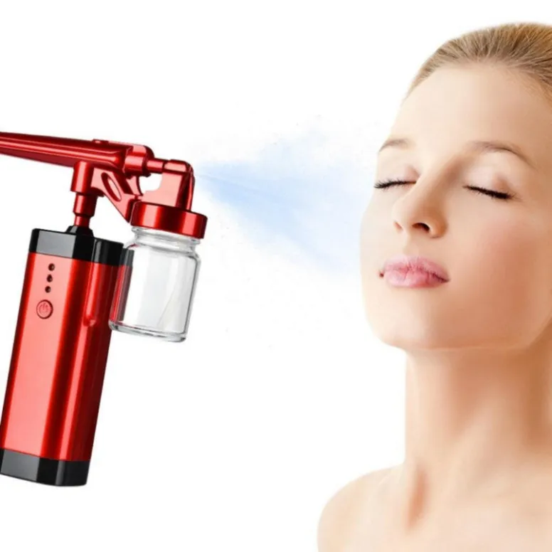 Neue Mikrodermabrasion Gesichts SPA Sprayer Maschine Nano Mister Gesicht Dampfer Wasser Spray Haut Verjüngung Sauerstoff Vernebler Schönheit