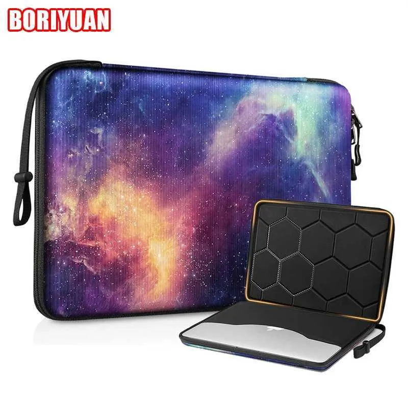 Laptop-Koffer Rucksack Hard Case Computer Innerbeutel für M1 M2 14 Zoll Luft/Pro Huawei 13 Speicher Laptop-Beutel Dünne Innenbeutel Anti-Drop-Anti-Druck