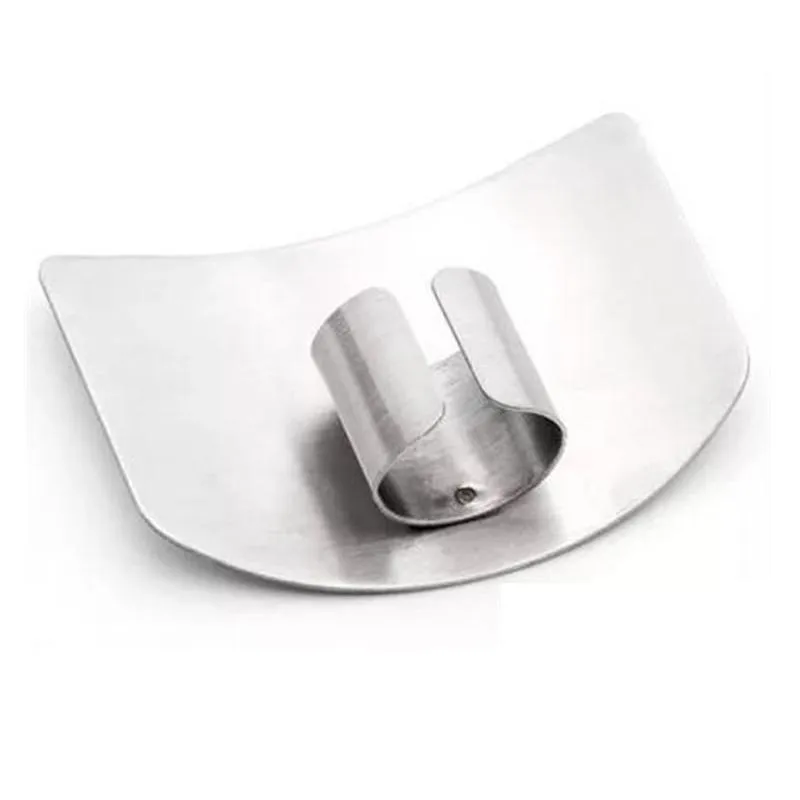 Kitchen Furniture Stainless Steel Finger Protection Tools Safety Slicing Guard Accessories Cooking Gadgets Drop Delivery Home Garden Dhabp