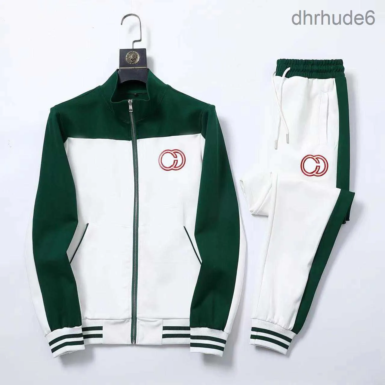 New Men Tracksuit Suits Sport Suits Kurtki Kurtki Tracks Tracks Jogger Kurtka Zestawy Zestawy M-3XL#01 1RX4