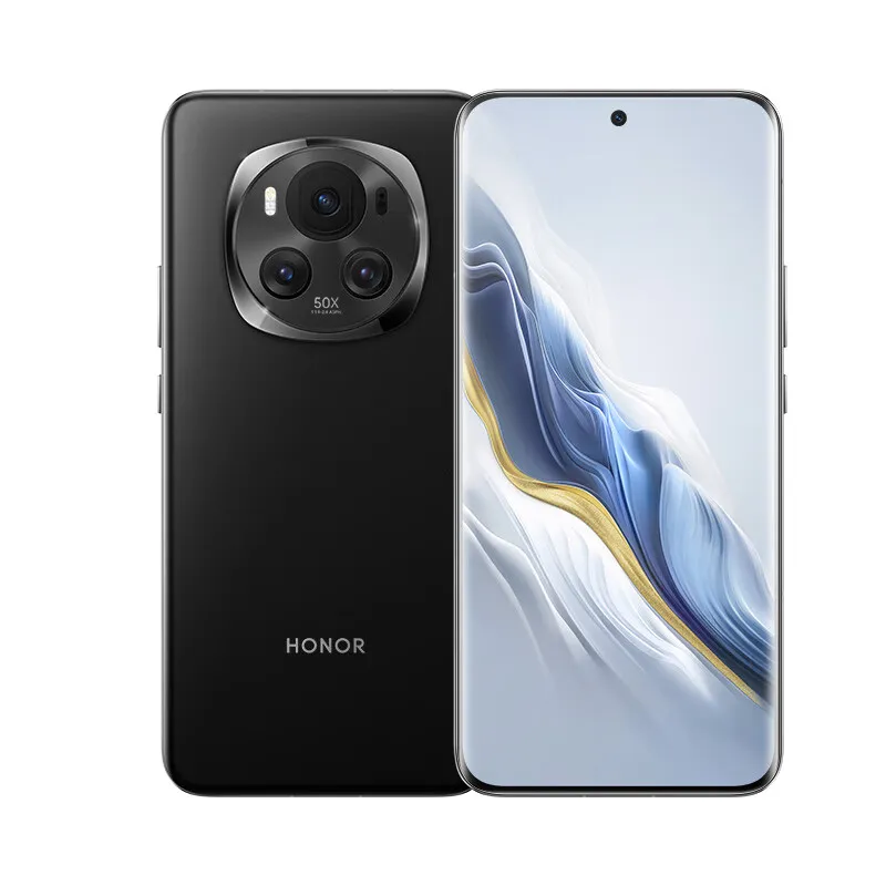 Originele Huawei Honor Magic 6 5G mobiele telefoon Smart 16GB RAM 256GB ROM Snapdragon 8 Gen3 50MP NFC Android 6.78 "120Hz OLED gebogen scherm Face ID IP68 waterdichte mobiele telefoon