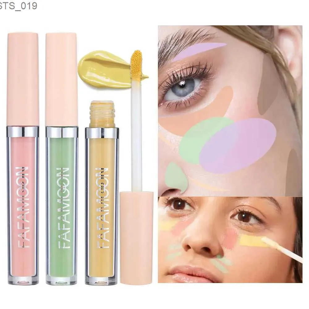 Concealer blå lila grön vätska concealer varaktiga fuktgivande vattentät matt concealer fullt omslag akne mörka cirklar korrigeringsmakeup