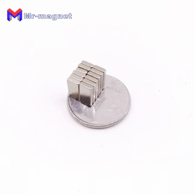 n35 752mm permanent magnet 7x5x2 super strong neo neodymium block 7x5x2mm ndfeb magnet 752 with nickel coating