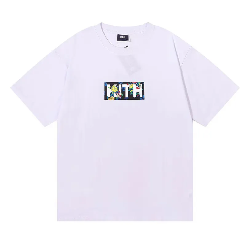 Kith Tshirt Mens Designer Trening dla mężczyzn T-shirt T-shirt 100%bawełny vintage krótki rękaw rozmiar ZZ52