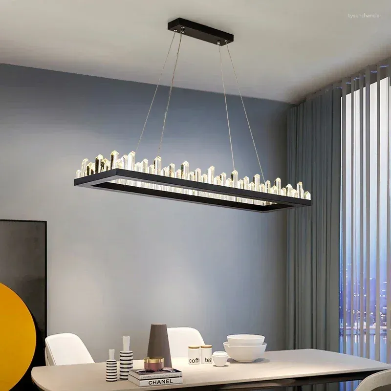 Chandeliers 2024 Modern LED Dimmable Ceiling Chandelier Bedroom Living