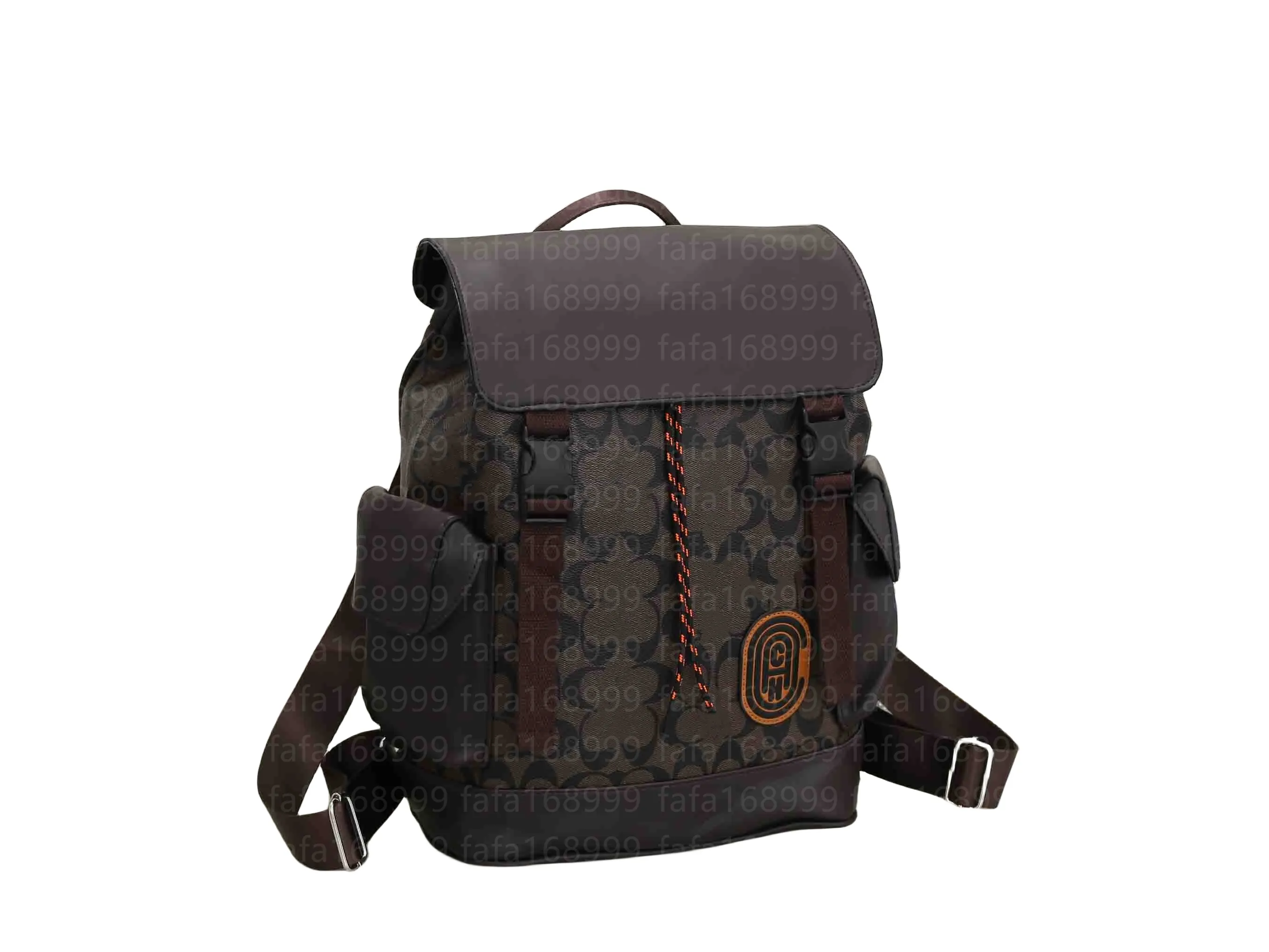 Mochila de designer de alta qualidade Coachs Designer de luxo Mulheres Mochila Mochila de viagem Clássico impresso revestido de lona mochila de couro em parquet