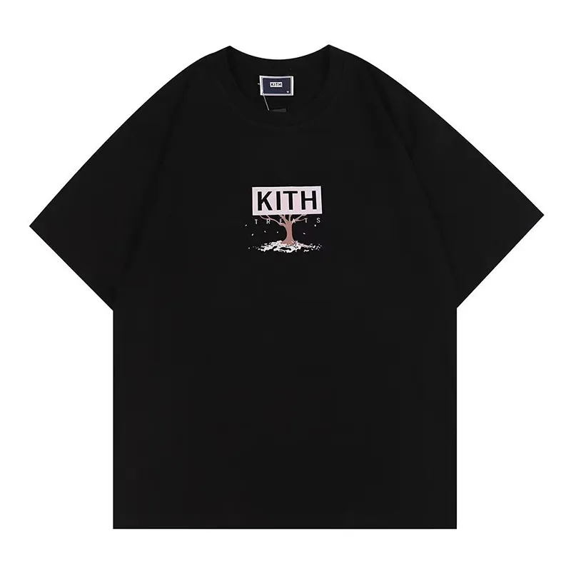 KITH TSHIRT MENS DESIGNER TEE WORKOUT MESSIZED TシャツTシャツ100％コットンビンテージ半袖USサイズZZ22