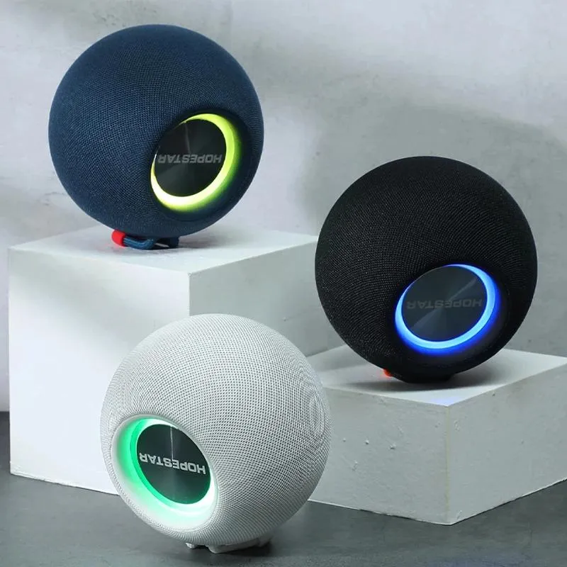 Hoparlörler H52 Mini Kablosuz Bluetooth Hoparlörler Açık Mekan Taşınabilir Subwoofer Ses Kutusu Müzik Ses Sistemi Aynı HomePod Mini Hoparlör