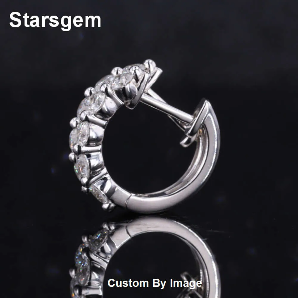 Starsgem High-end biżuteria Diamomd kolczyki Dimond kolczyki