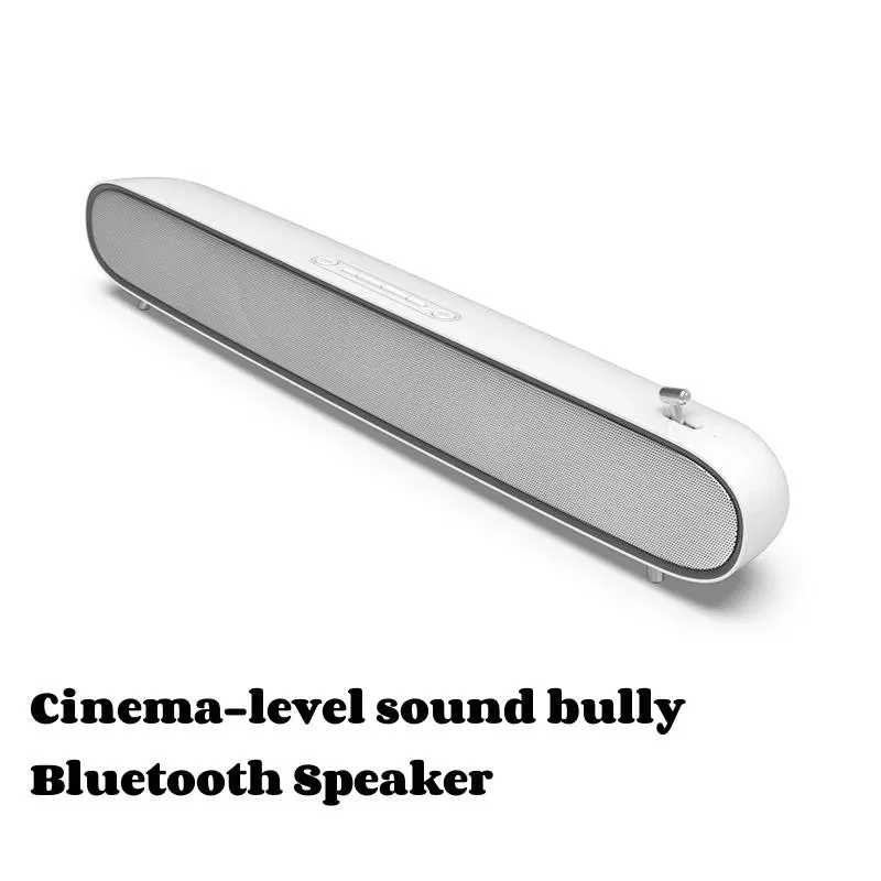 스피커 TV 사운드 바 유선 및 Wireles 홈 서라운드 스피커 사운드 바 PC 극장 컴퓨터 보조 3.5mm 야외 휴대용 Bluetooth 오디오