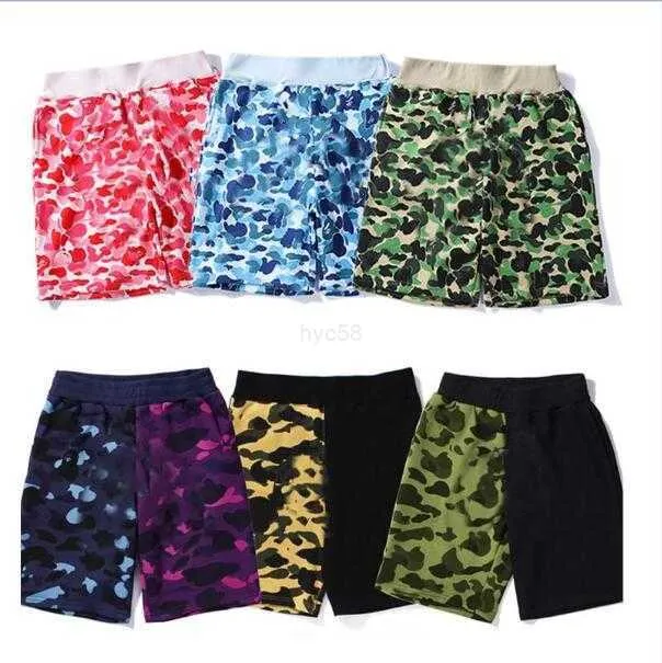 Shorts pour hommes Shorts pour hommes camouflage plage pantalons courts pour hommes et femmes mode imprimé été séchage rapide maillot de bain hiphop décontracté coton rue vêtements ST2