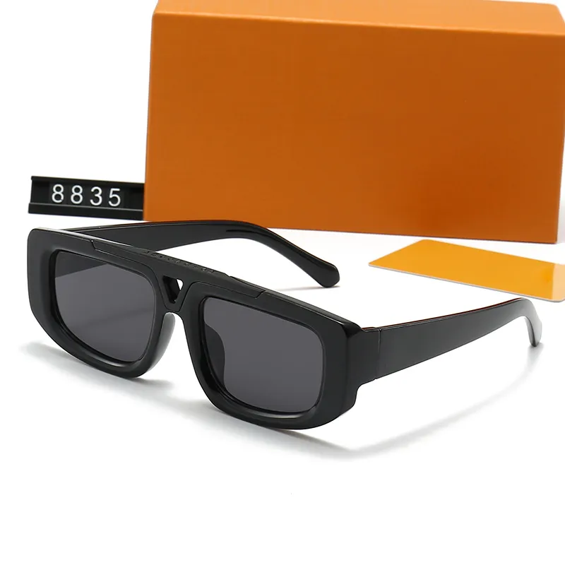 Fashion Classic Designer Solglasögon för män Cat Eye Frame Shades UV400 Polariserade Polaroid -linser Vintage Luxury Driving Sun Glass Unisex Eyewear Accessories