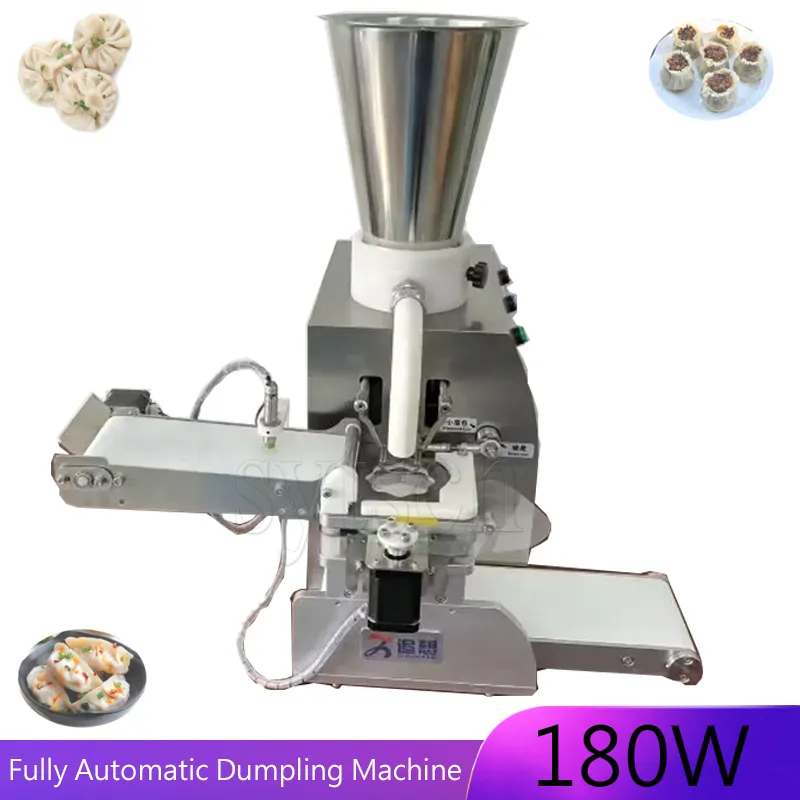 Semi Automatisk ångad fylld bulle MAKINE MASKIN SOUP DUMPLING Xiaolongbao Baozi Dumpling Machine