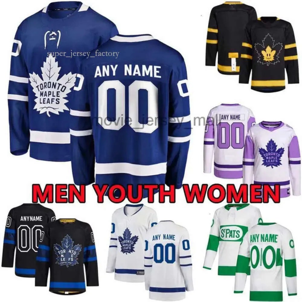 Anpassade hockeytröjor Toronto''Maple''leafs''mens 55 Mark Giordano 56 Gustafsson 3 Justin19 Calle Jarnkrok 64 Kampf Kerfoot Lafferty Liljeg 6175 4101