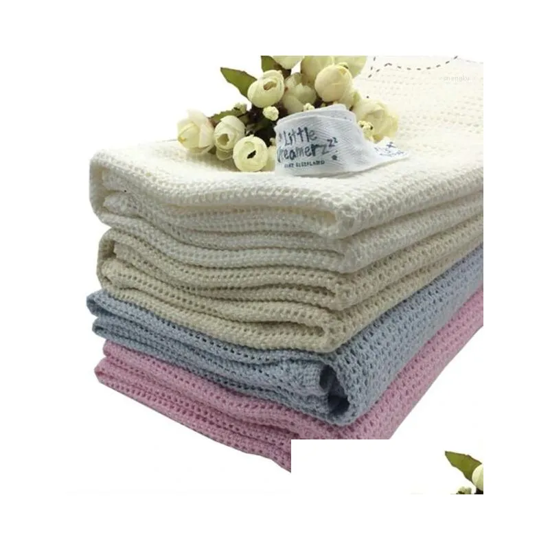 담요 Swaddling Products100cmx75cm 베이비 포즈 배경 슈퍼 소프트 모피 담요 Born Pography Props는 리본 드롭 DEL DHCZ4를 포함하지 않습니다.