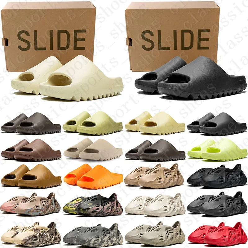 Med Box Designer Sandal Suscher Sliders For Men Kvinnor Sandaler Slide Pantoufle Mules Herrkvinnor Slides tofflor Tränare Flip Flops Sandles