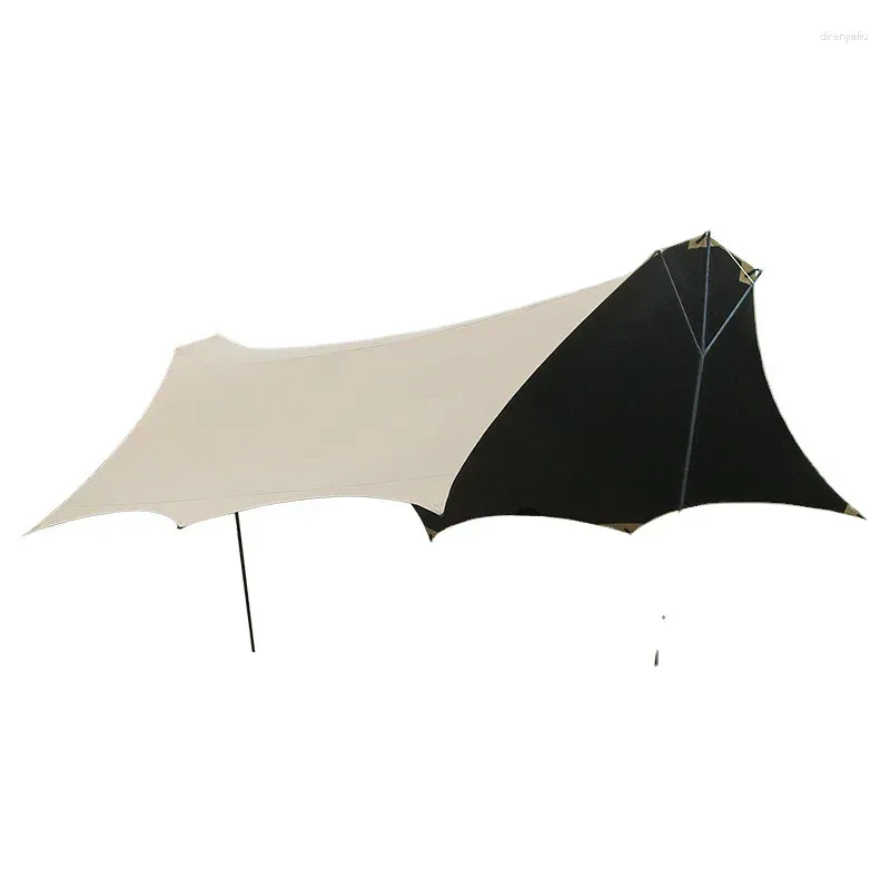 Tents And Shelters Outdoor Camping Oxford Fabric Awning Sunscreen Rain-proof Sunshade Tent Ultra-lightweight Portable