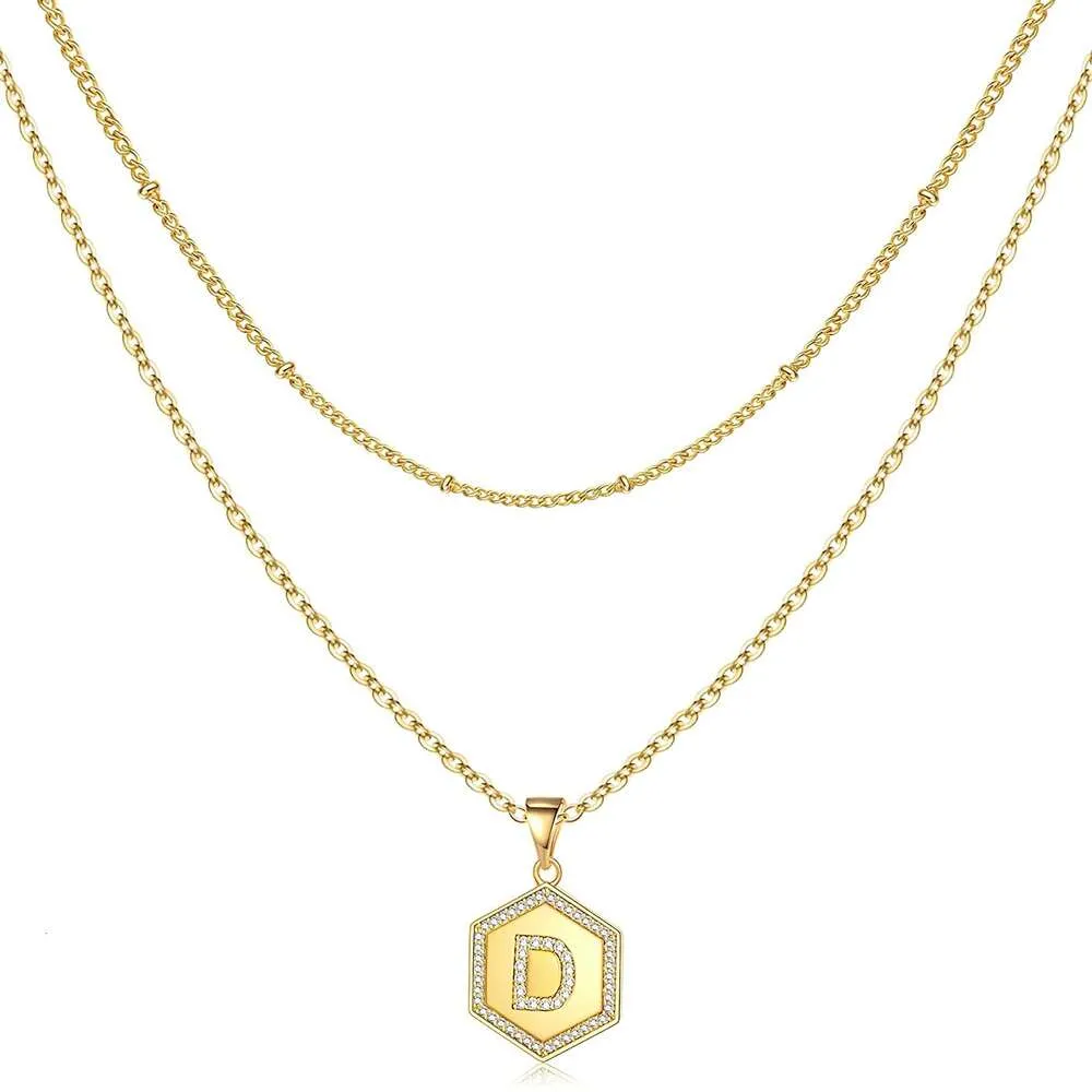Bubble Letter Au750 Solid Gold Necklace For Woman Factory Directly