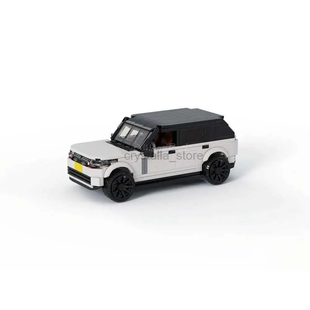 Block Moc Defender City Technical Car 2022 Classic Sport Model Mold King Diy Bricks Toys Children Halloween Christmas Birthday Present 240120